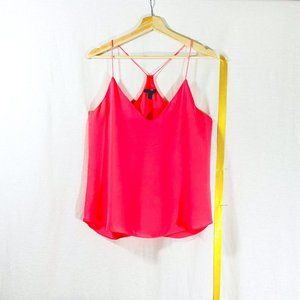 J. Crew, Barbie Core, Ultra Pink Silk Cami